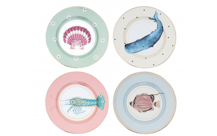 UNDER THE SEA SIDE PLATES