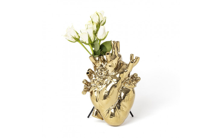 Love in Bloom Gold Vaso