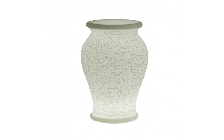MING PLANTER AND CHAMPAGNE COOLER WITH RECHARGEA