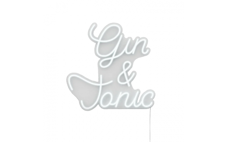 INSEGNA NEON GIN & TONIC - CANDYSHOCK