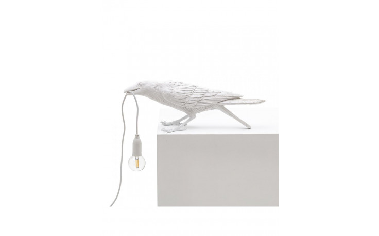 Bird Lamp Svago Bianco
