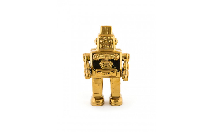 IL MIO ROBOT IN PORCELLANA LIMITED GOLD EDITION