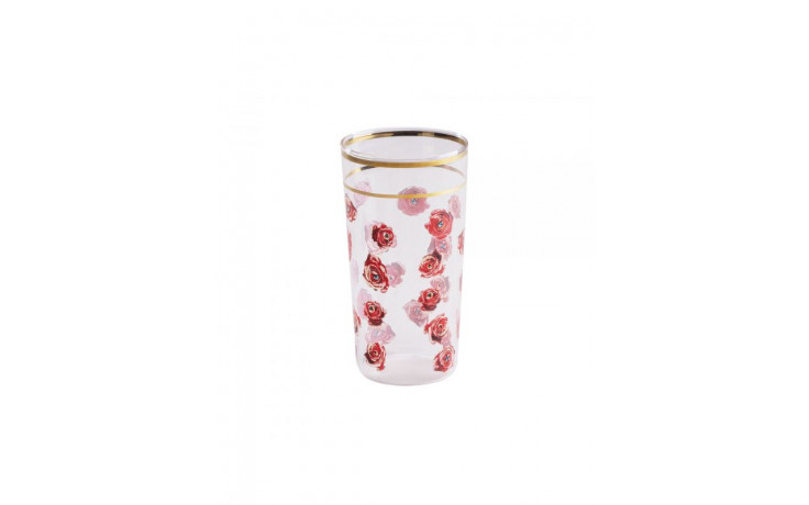 Bicchiere Toiletpaper Roses