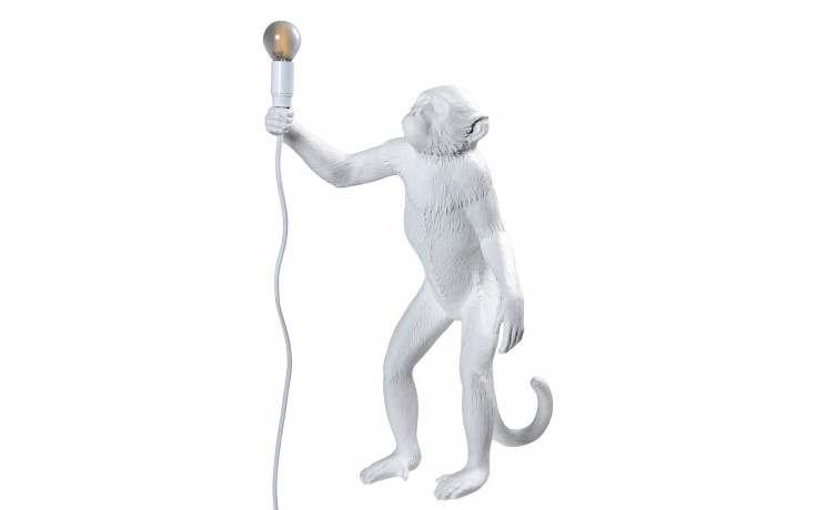 Lampada in resina Monkey Lamp in piedi