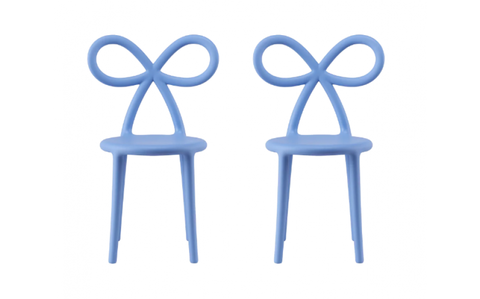 RIBBON CHAIR BABY - SET OF 2 PIECES Light Blue