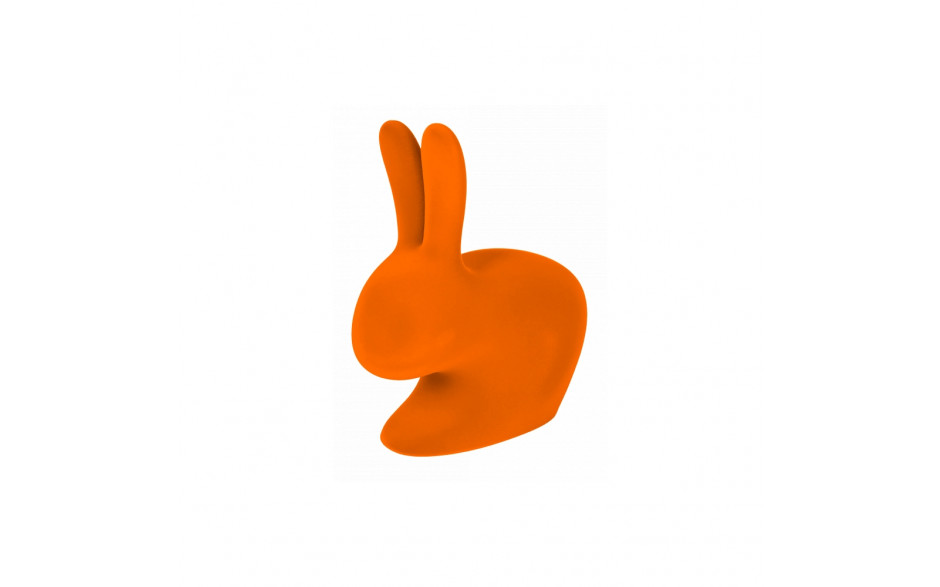 Rabbit Chair Velvet Orange