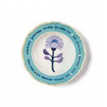 piatto fondo cm 23 botanica blu