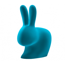 Rabbit Chair Velvet Turquoise