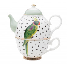 Parrot Polka Dots Tea