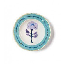 piatto fondo cm 23 botanica blu