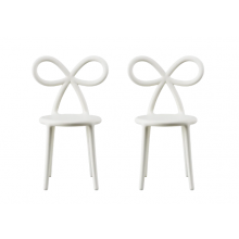 RIBBON CHAIR BABY - SET OF 2 PIECES White
