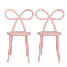 RIBBON CHAIR - SET OF 2 PIECES Pink