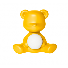 TEDDY GIRL LAMP WITH RECHARGEABLE LED Yellow