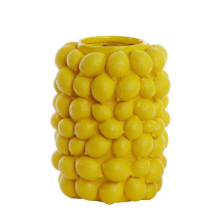 Vase deco Ø31x41 cm LEMON yellow