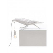 Bird Lamp Svago Bianco