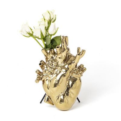 Love in Bloom Gold Vaso